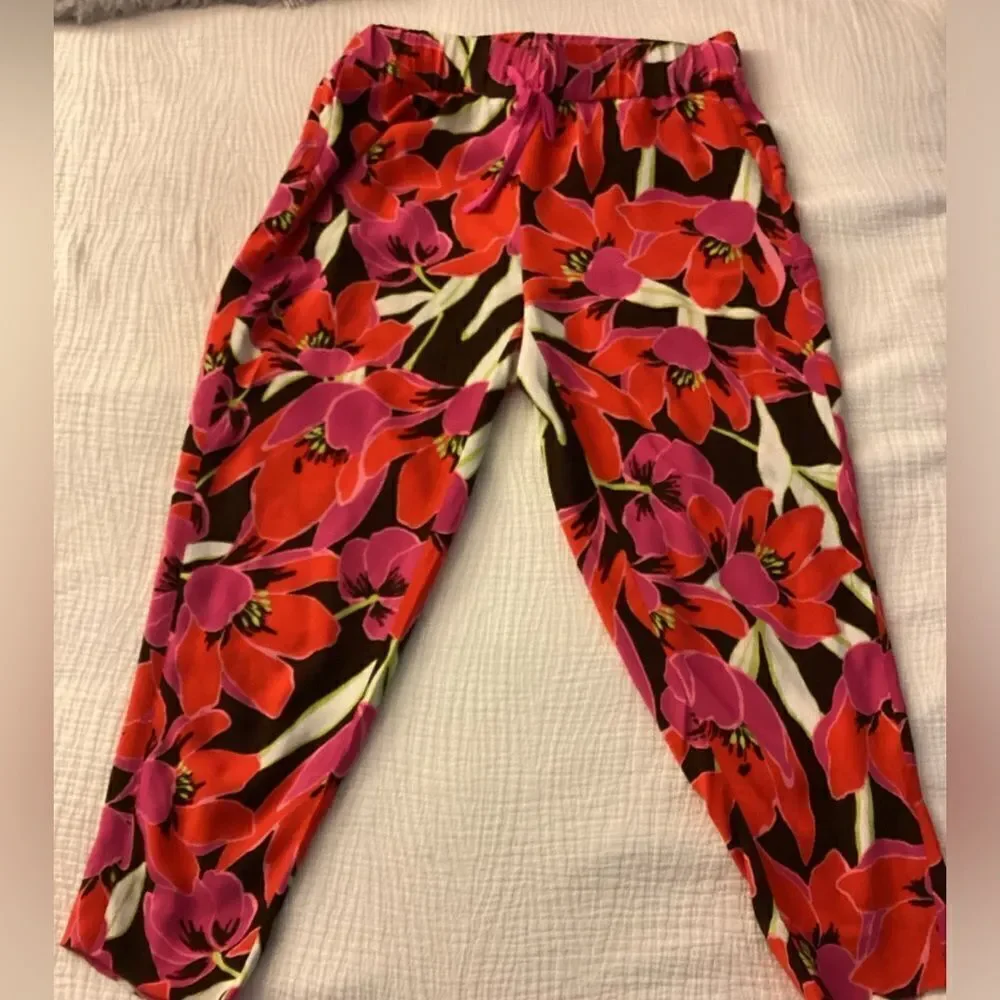 Kate Spade Sz 6 floral pants